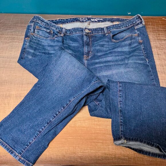 Torrid Perfect Boyfriend Ankle Jeans – Size 24R – Classic Denim - Picture 2 of 4